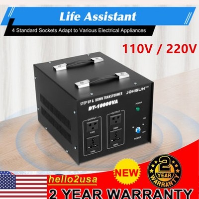 10000W Voltage Converter Transformer Step Up Down 110V to 220V,220V to110V Power