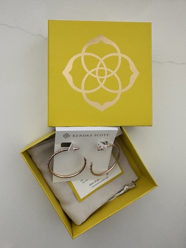 Veronica Hoop Earrings Iridescent Crystal | Kendra Scott