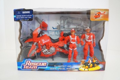 Chap Mei Style Rescue Team Action Figure Playset Generic Knockoff Bootleg KO (A)