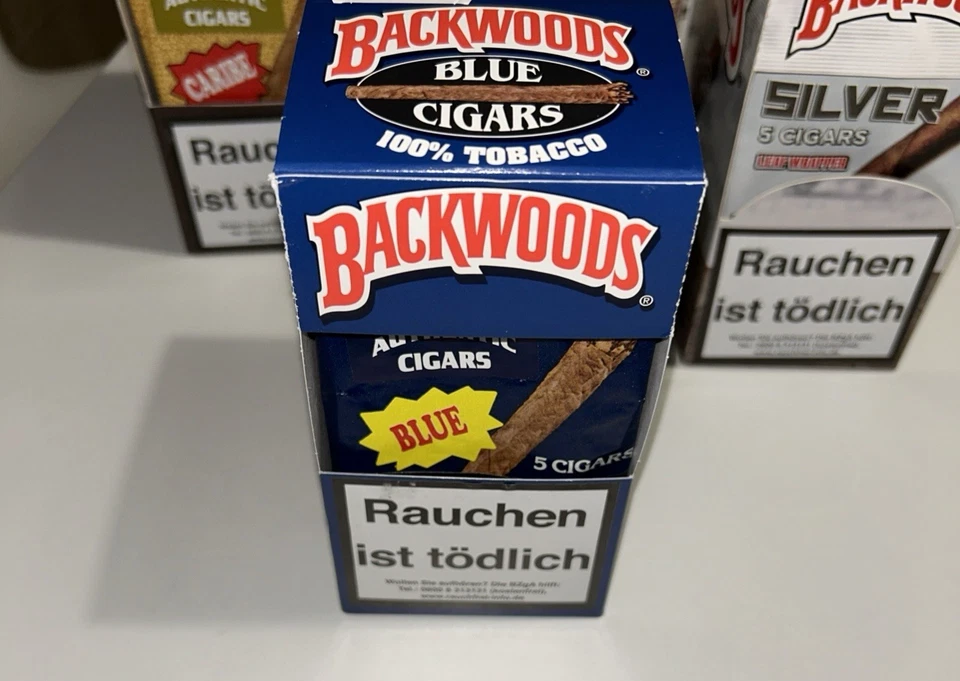 BACKWOODS CIGARS - SIGARI BOX VANILLA (Leggi Descrizione)