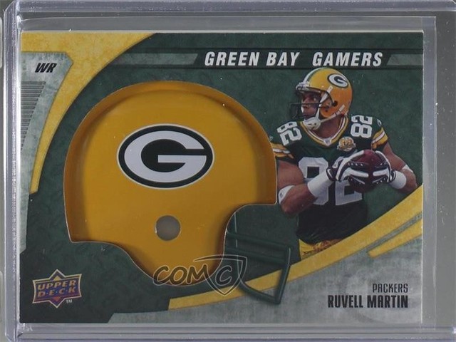 2008 Upper Deck Green Bay Gamers Ruvell Martin #18 fm0