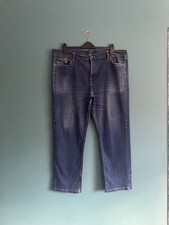 Cotton Traders Men’s Jeans Size W42 L28 Blue Denim (76)