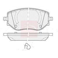 Apec BremsbeläGe Vorne FüR Dacia Jogger RK 2021 (R90) PAD1669