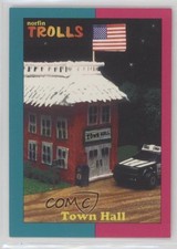 1993 Collect-A-Card Norfin Trolls Town Hall #44 0w8