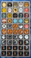 Lot of 50 - New Uncrimped US Craft Beer Bottle Caps Crowns Kronkorken (ID: 1124)