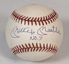 Mickey Mantle AUTOGRAPHED Inscribed #7 Rawlings 1994 World Series Baseball w/COA