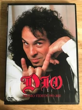DIO - Rock Music Videos 1983-2002 DVD Rare Live Ronnie James Black Sabbath