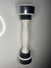 Shake Weight 2.5 LB White Dumbbell - Home Fitness Exercise Training Tone Weights