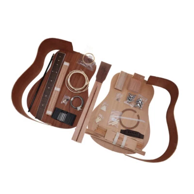 41 '' Akustik Gitarre DIY Kit Großes Geschenk für Fichte Holz Gitarre DIY Kit