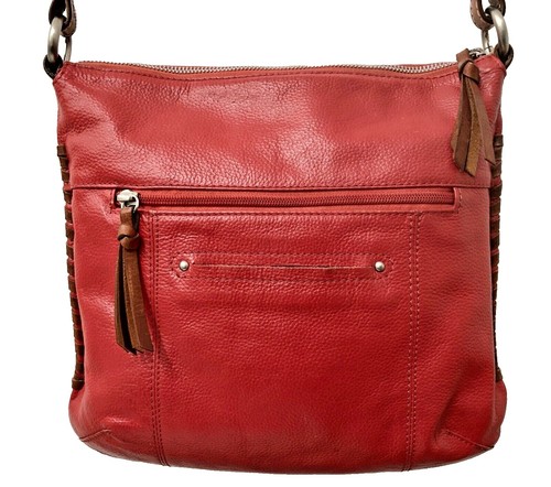 Nino Bossi Backpack Bag Purse Black Tan Leather Magnetic  display picture 3