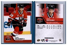 20/21 2020/21 Upper Deck AHL Exclusives #107 Cody Goloubef Senators /100