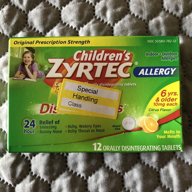 Zyrtec Children's Allergy Dissolve Citrus 12ct 300450242136a936 for