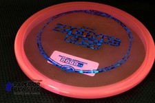 Discraft Elite-Z First Run Zone OS Disc Golf 174G Putter Pink Blue Waves NEW