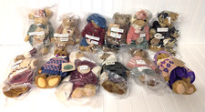 NOS Lot of 12 Different Boyds Bears Plush 8"-10" 250397G