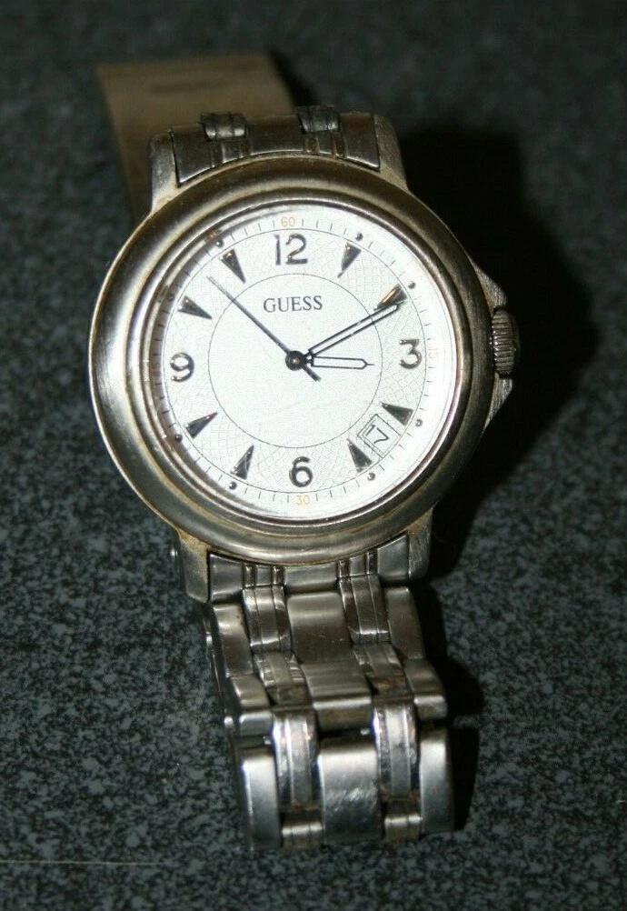 Guess steel watch japan cheap movt