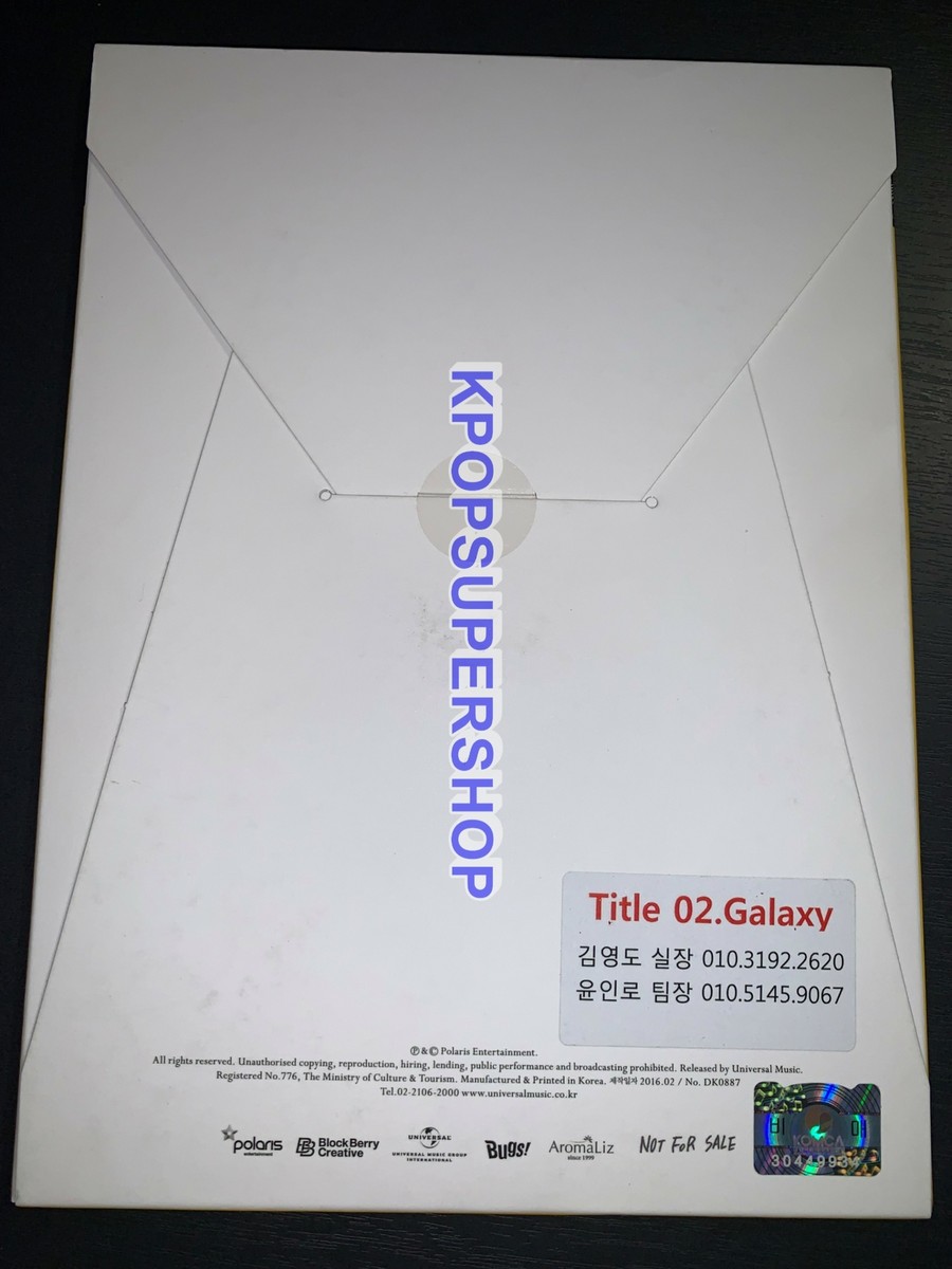 Ladies' Code Single Album Myst3ry Autographed Signed CD Mystery