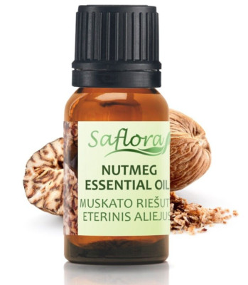 NUTMEG ESSENTIAL OIL 5 ml | 100% Pure Therapeutic & Food Grade