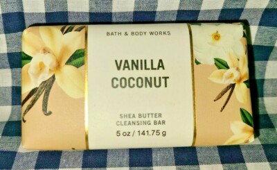 NEW Vanilla Coconut Cleansing Bar Soap 5 oz Bath & Body Works SHIPS FREE!