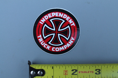 スケートボード Independent Vtg Skateboard Sticker Independent Skateboard Trucks Red Cross OG Z70B Vintage