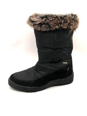 Tamarack Boots Womens Black 10 Waterproof Thinsulate Winter Shoe Zip 56331-2