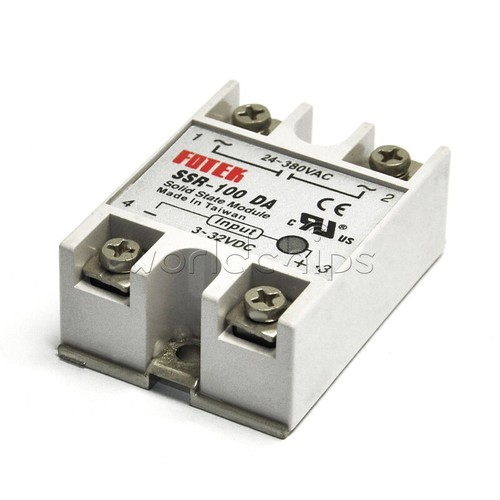 Solid State Relay Alloy Heat Sink SSR-25DA SSR-40DA SSR-60DA 25A/40A/60A 250V US - Picture 58 of 74