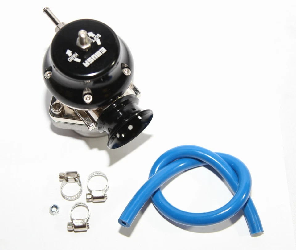 BLACK EMUSA Adj. 38mm External Wastegate+Boost Controller+Type RS BOV COMBO KIT - Image 4 of 4