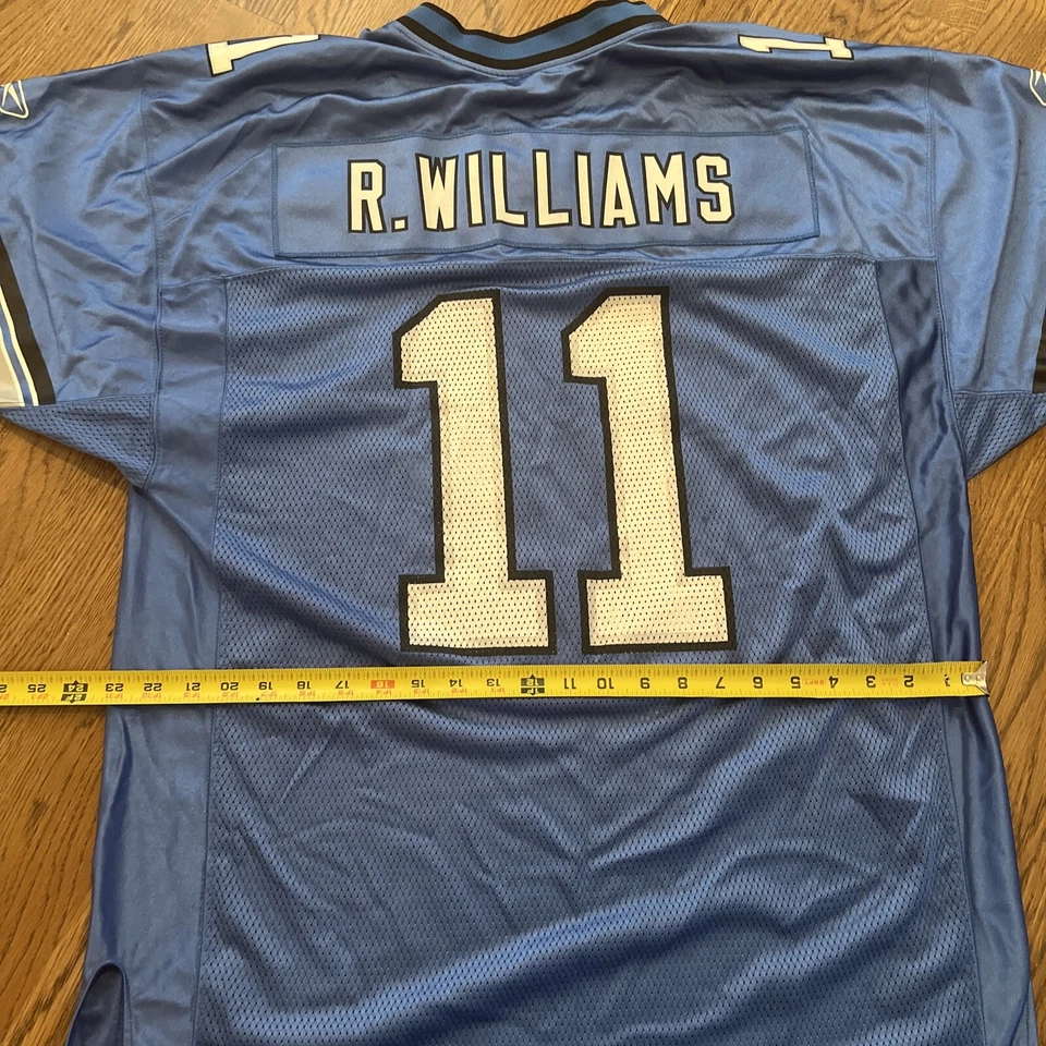 Camiseta Detroit Lions Roy Williams Hombre Talla Grande Reebok Foto 4 de 4