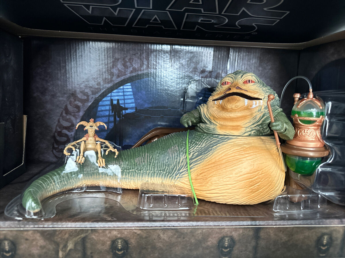 2014 SDCC Hasbro Star Wars Jabba the Hutt & Salacious Crumb 2014 SDCC Hasbro Star Wars Jabba the Hutt & Salacious Crumb