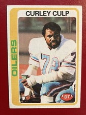 1978 Topps - #67 Curley Culp - Oilers HOF