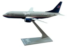 FLIGHT MINATURE (LP3823S) UNITED SHUTTLE  737-300 1:200 SCALE MODEL W/STAND