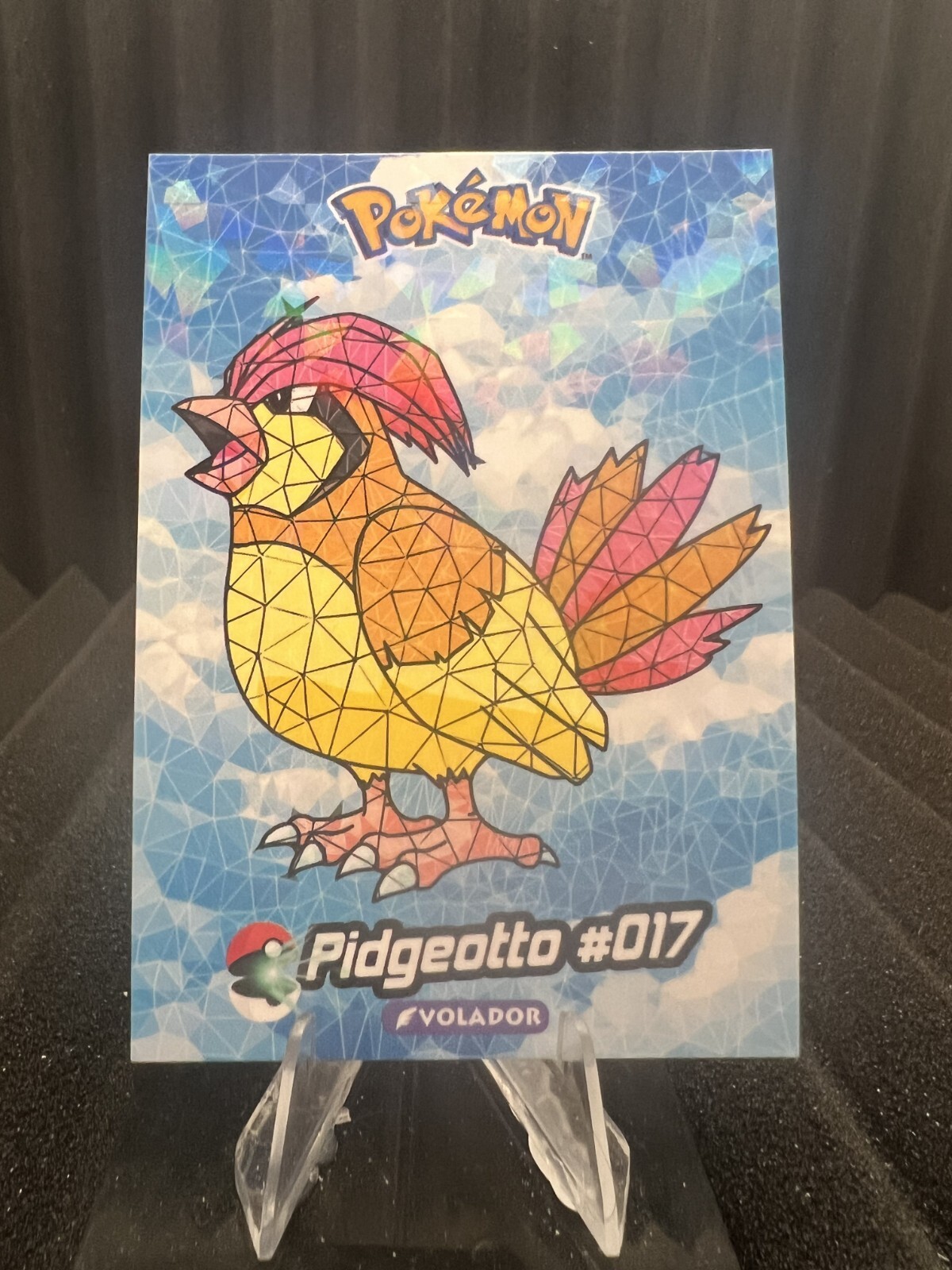 Pidgeotto #17 - Cracked Ice Holo - Crystal Collection 2024 - Pokemon Card