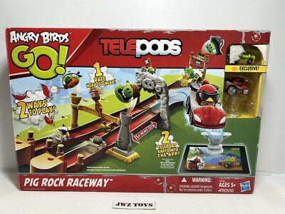Hasbro Angry Birds Go Telepods Pig Rock Raceway 2013 - vollständig