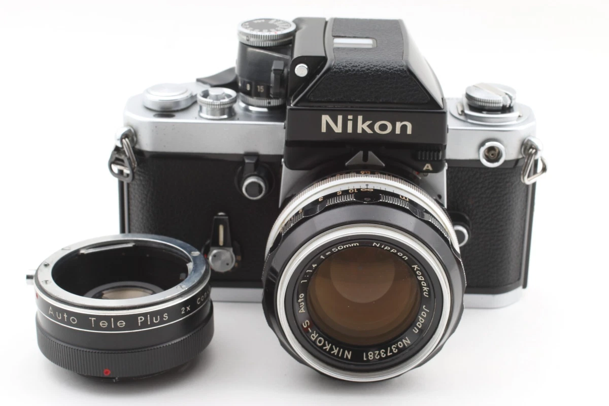 NIKON F2 Photomic A DP-11 SLR Film Camera + Nikkor S Auto 50mm f1