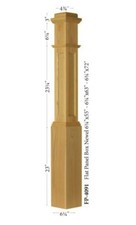 FP-4091 Amish Made Hard Maple Flat Panel Box ...