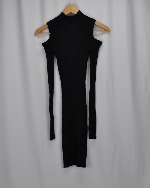 planet gold sweater dress