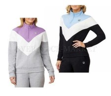 NEW WOMENS FILA 1/4 ZIP PULLOVER SWEATSHIRT SOFT BRUSHED FLEECE BACK VARIETY