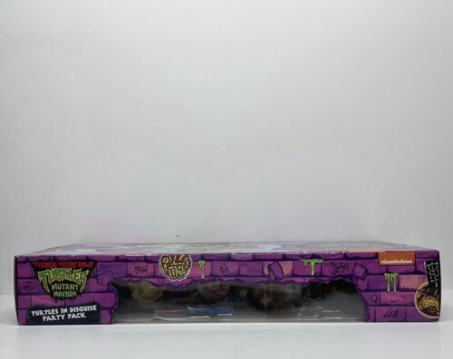 TMNT Mutant Mayhem Turtles in Disguise Party Pack Action Figures Playmates 2023 - Picture 3 of 12