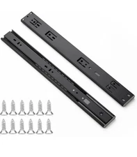 Ravinte 10 Pairs of 22” Full Extension Side Mount Sliding Drawer Ball Bearing