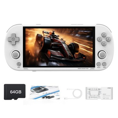 Game Console 4.96 720x1280 IPS 64G 5000mAh Trimui Smart Pro White 4.96-Inches