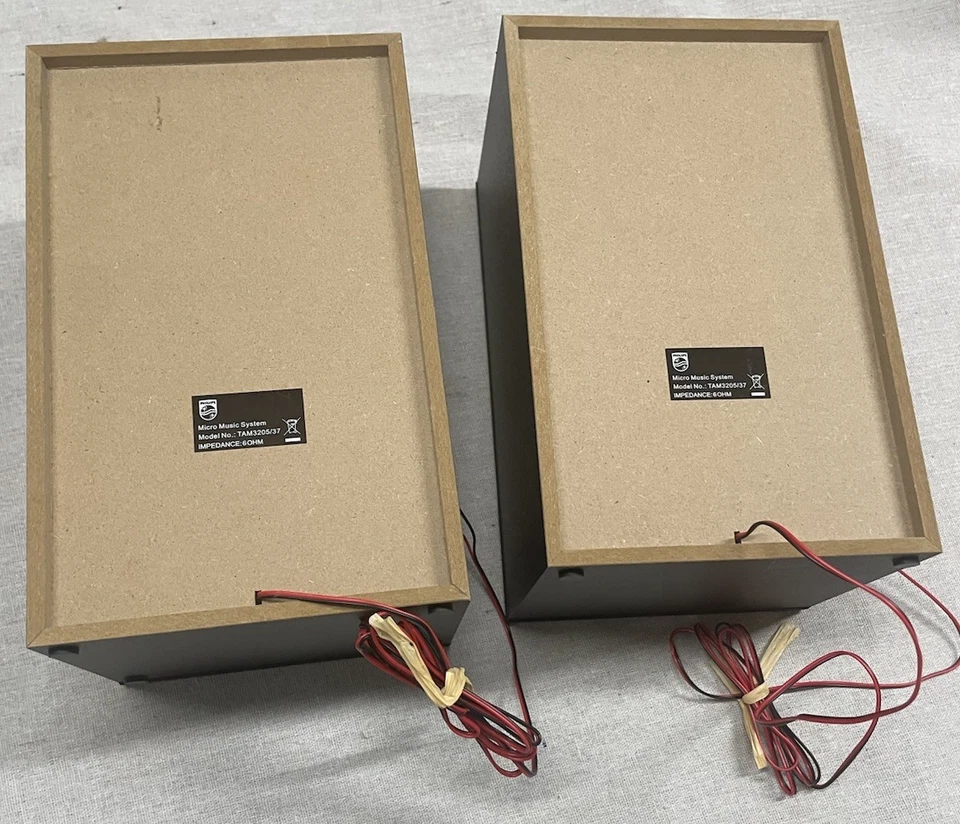 Philips Bass Reflex Micro Speakers Set TAM3205/37 - Image 3 of 4