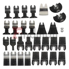 31Pcs Oscillating Tool Saw Blades Universal Multitool Blades Wood Metal Drywall