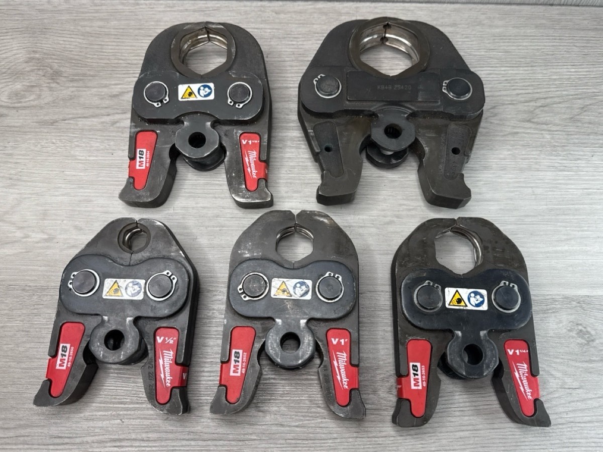 Milwaukee M18 FORCE LOGIC Press Jaw Set 1/2", 1"-2" (A1D034919)