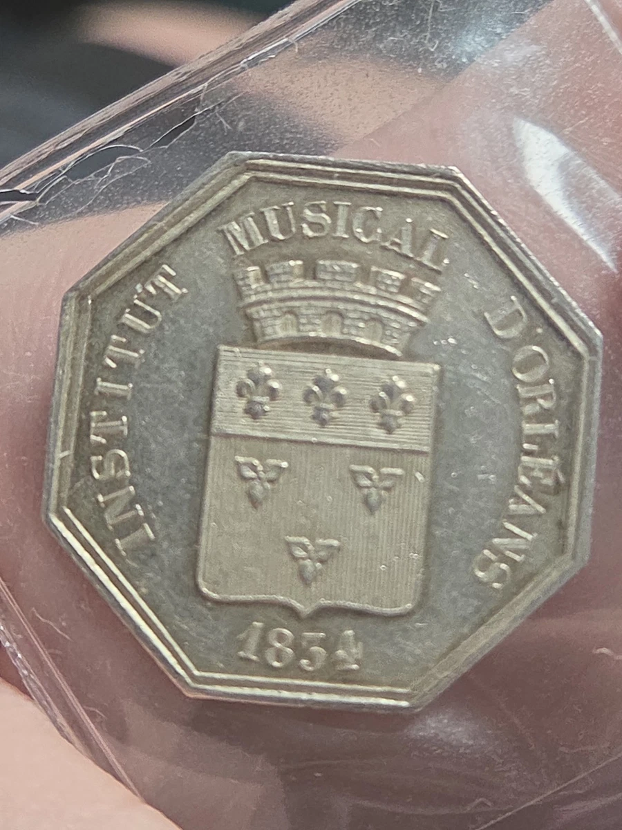 NGC MS62】1830年 フランス パリ 銀 ジェトン 記念 メダル フランス