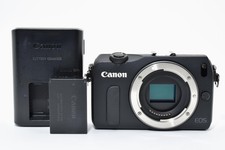  Top MINT Canon EOS M Black 18.0MP Mirrorless Digital Camera Body From JAPAN