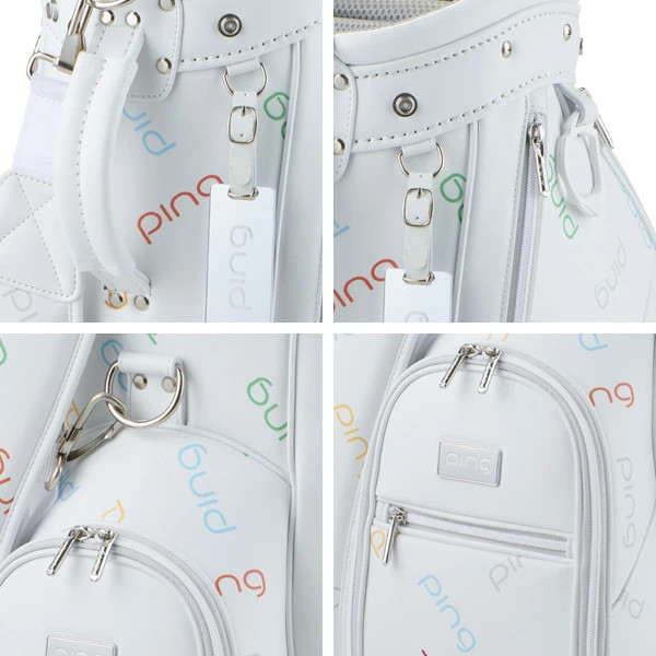 【ジロー】PING ゴルフバッグ PING Golf Bag 8.5inch CB-L2503 Monogram 47inches 3.4kg Women's