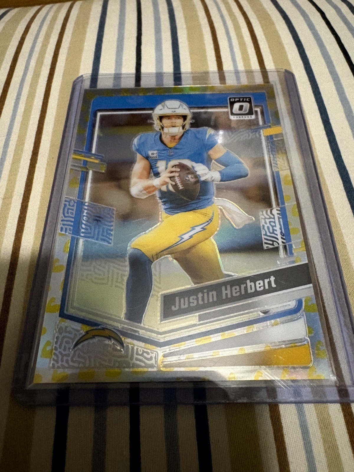 2023 Panini Donruss Optic - Justin Herbert #104 Flex Prizm /149