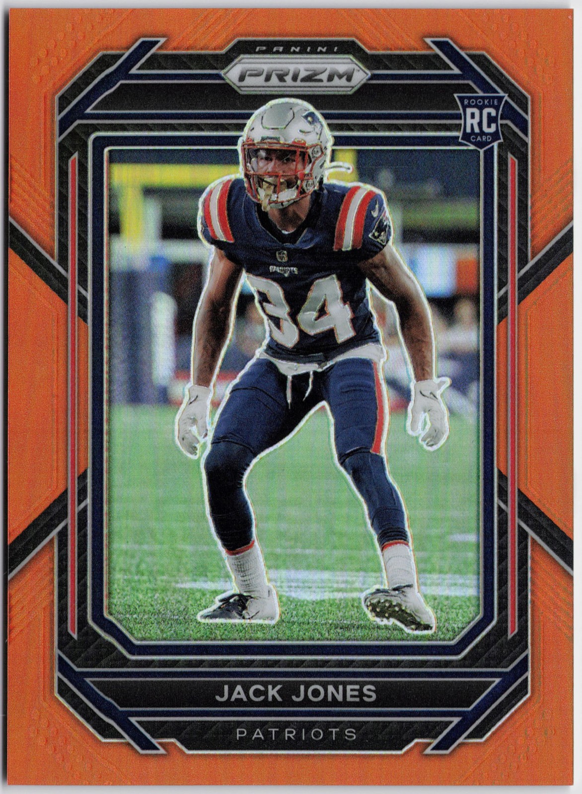 Jack Jones Panini Prizm #395 Orange