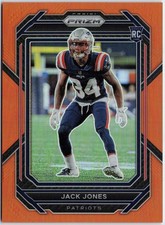 2022 Panini Prizm #395 Jack Jones Orange #/249 RC Rookie