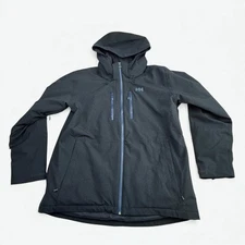 Helly Hansen Jacket Mens 2XL Juniper 3.0 65598 Navy Hooded H2Flow Ski Insulated