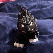 Godzilla Theme Black Spiky Back Monster Toy Figure 2020 Age 17